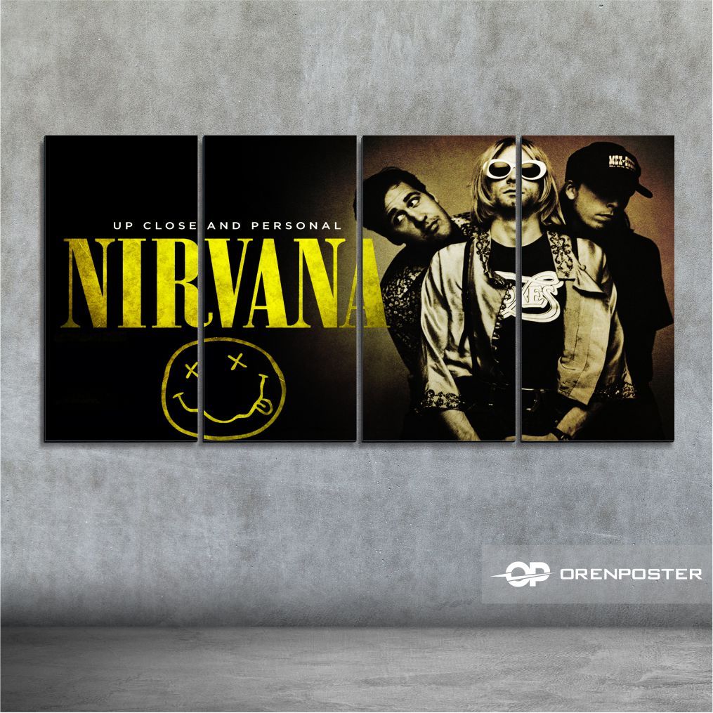 Poster dinding band bmth metallica nirvana Jual nirvana rock Band Poster Hot Rock Band N-Nirvana