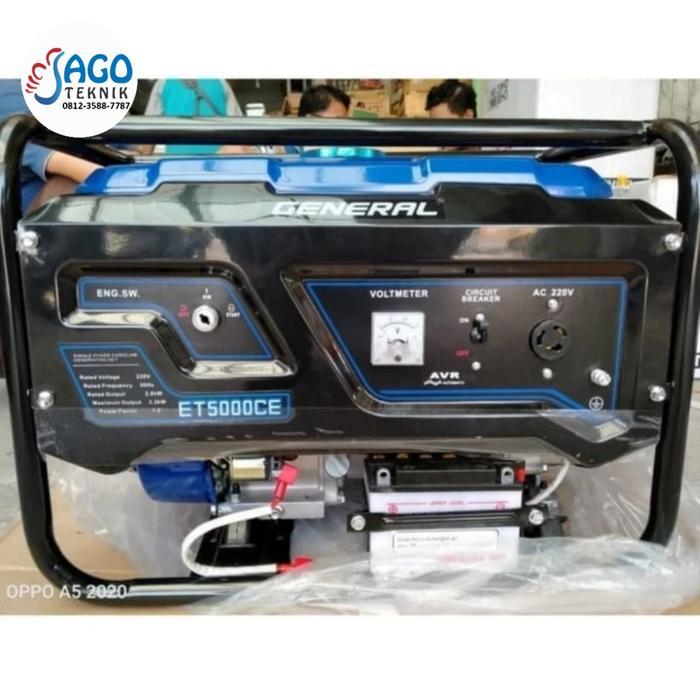Genset General 5000 LE output 3000 watt stater