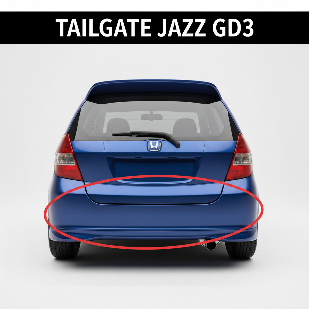 DISKON TAILGATE JAZZ GD3 bodykit jazz gd3 bodikit jazz gd3