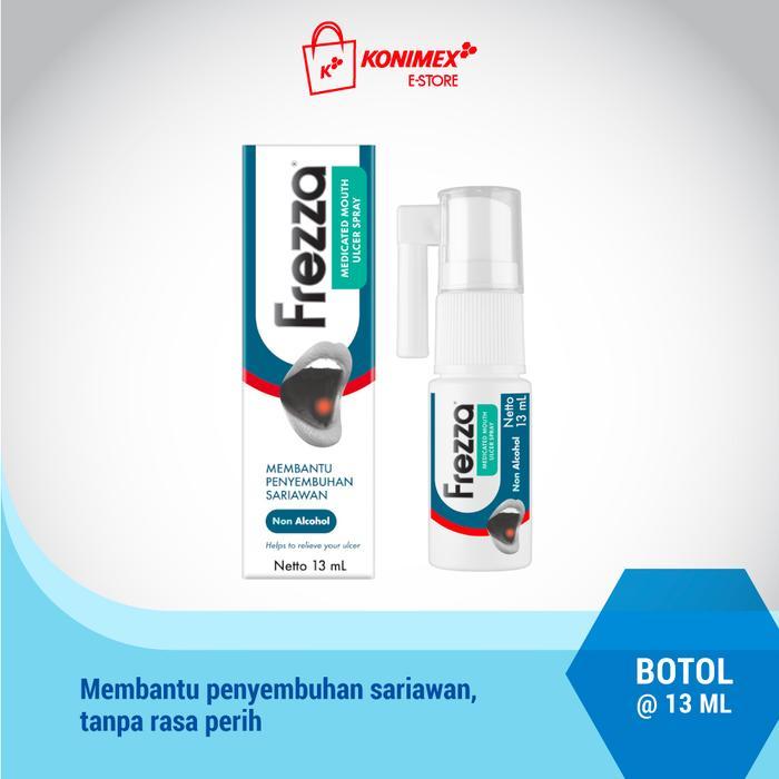 Frezza Medicated Mouth Ulcer Spray untuk Mulut - Medicated Ulcer