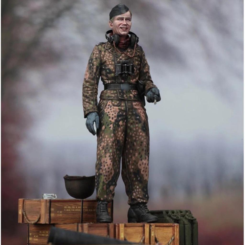 Model tentara resin 1/35 GK - Tentara Jerman - kit DIY belum dirakit dan belum dicat 836