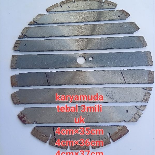 NEW BAJA PATAH/ BAJA BEKAS POTONGAN MARMER/ BAJA HSS / BAJA BAHAN / BAJA BAHAN PISAU / PISAU