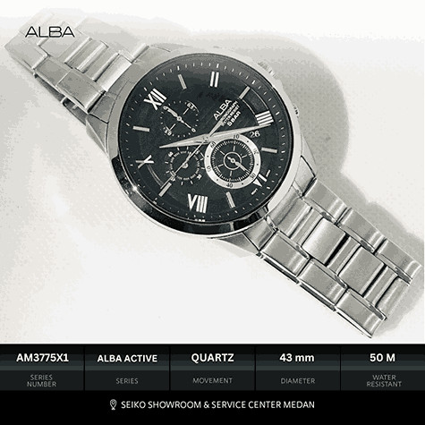 Alba Active AM3775 Chronograph Quartz