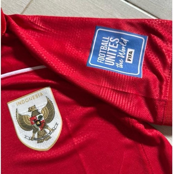 VELINACOLLECT JERSEY TIMNAS INDONESI ANAK TERBARU 2025 REPLIKA GO PREMIUM TERMURAH