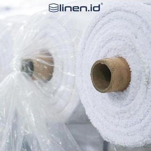 Lengkappoll- Linen | Cotton 300Tc | [Bahan Sprei Putih] Kain Cotton Polos Plain 300Tc Lebar 300 Cm