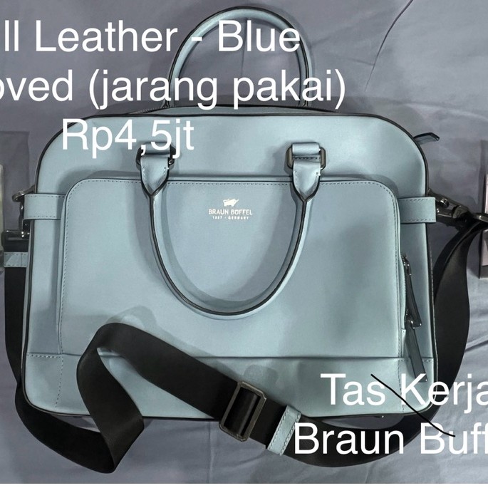 Braun Buffel Tas Kerja Original - Preloved
