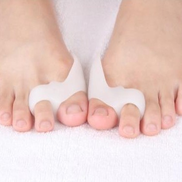 Original Diskon Termurah Silocone Gel Pelindung Bunion Hallux Valgus Bicyclic Thumb Barang Terjamin
