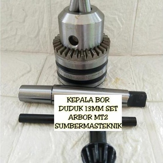 Terbaru kepala bor duduk 13mm set arbor chuck bor 13mm chuck bor duduk 13mm smt113 Segera Beli