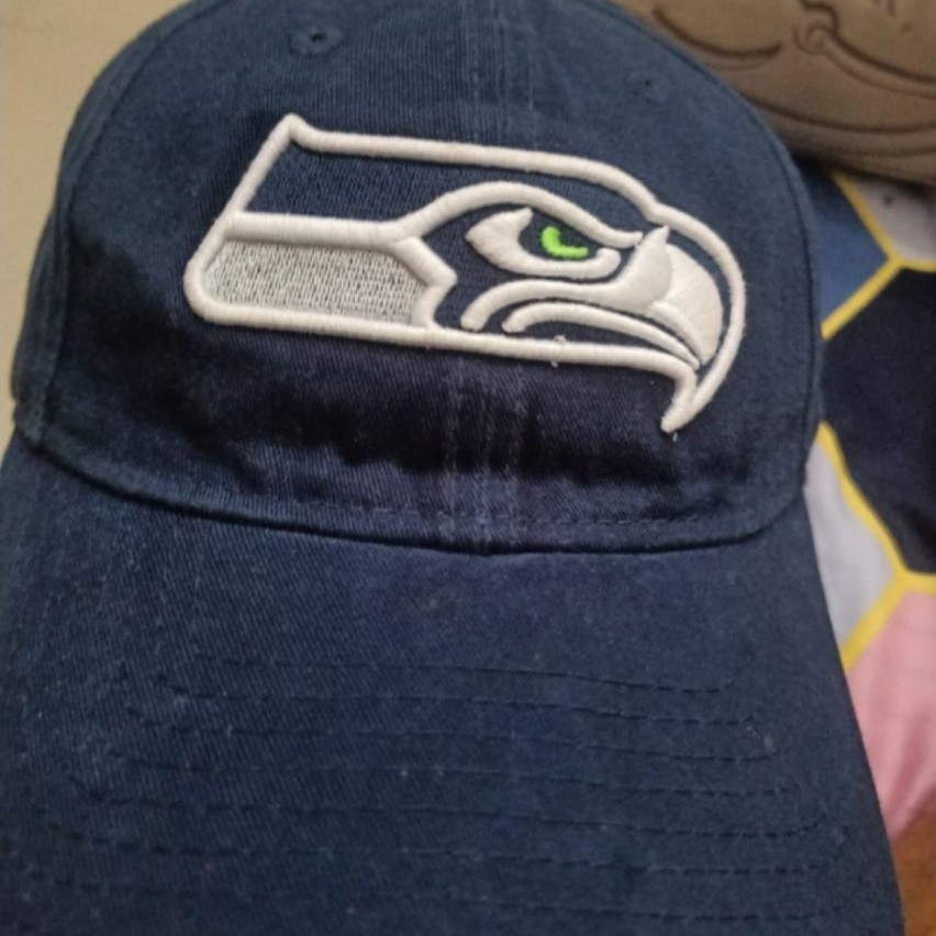 new era Seattle Seahawks build up cap