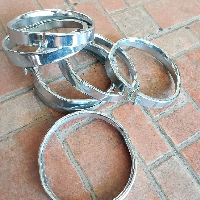 Ring lampu vespa super bulat,ring lampu vespa super 66-73