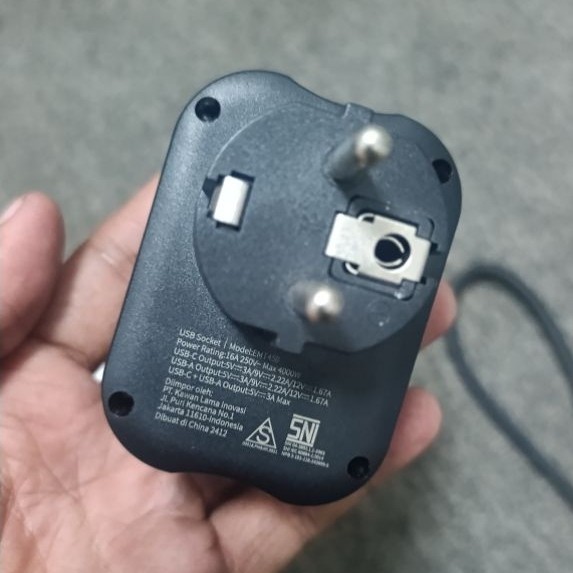 steker adaptor merk krisbow