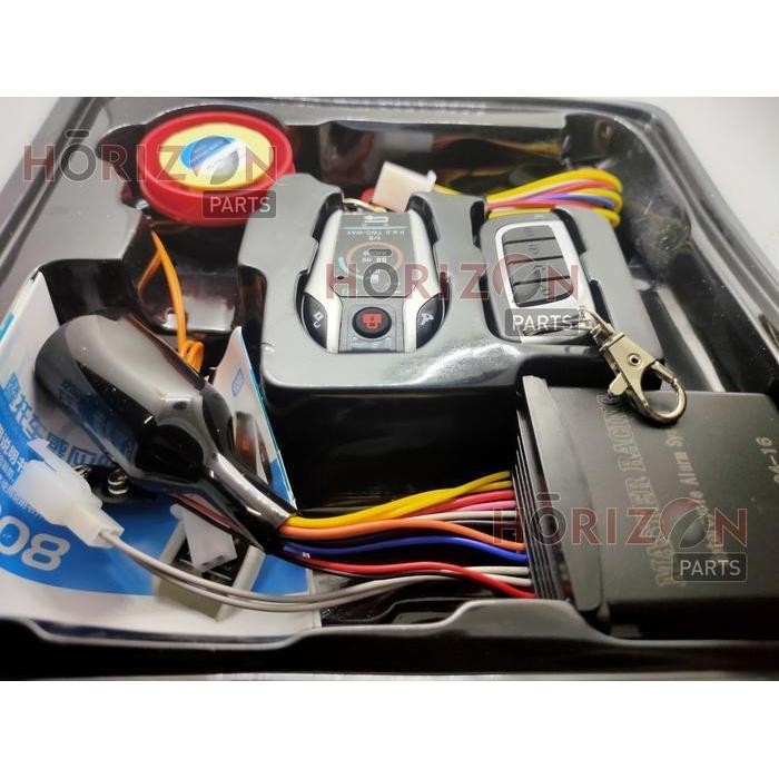 Smart Alarm Motor Keyless Mp 2 Way Anti Maling Original Dan Terpercaya