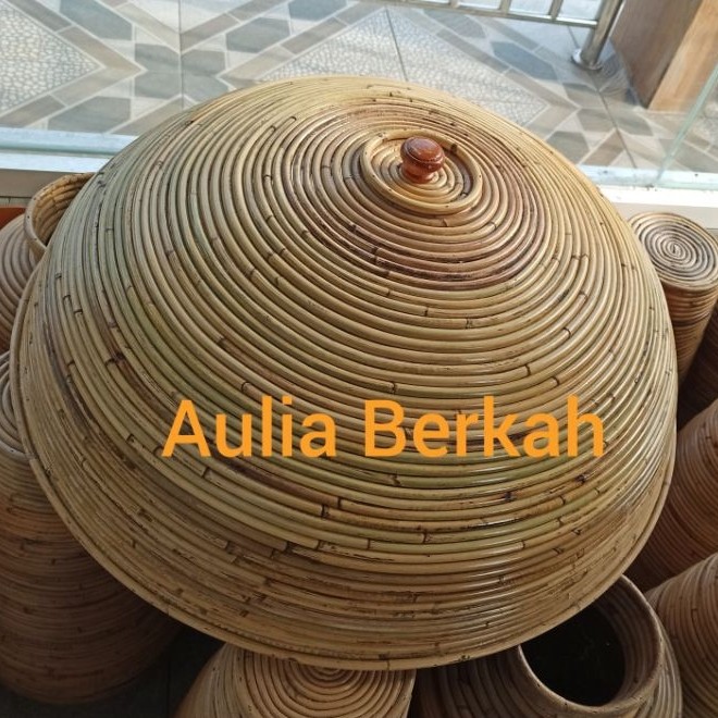 Tudung Saji Rotan Besar /Saji Rotan Asli Utuh