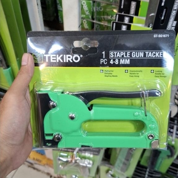 Tekiro Staples Gun Tembak / Staples Tembak Standar Ukuran 4-8mm