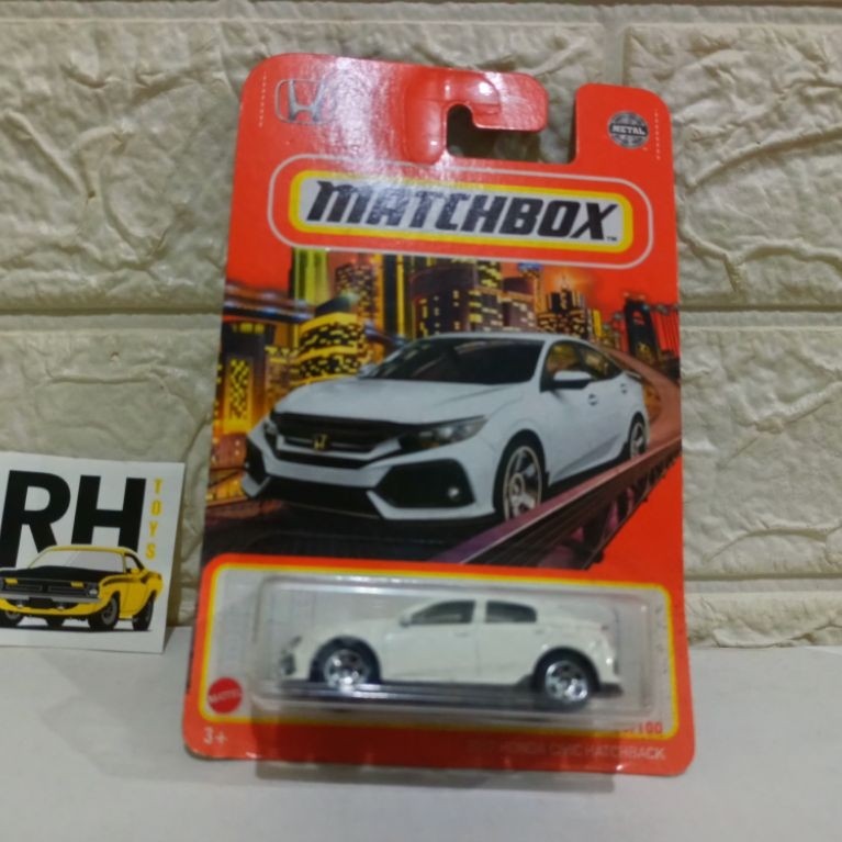 Matchbox 2017 Honda Civic Hatchback diecast