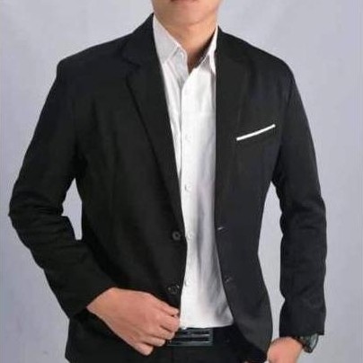 NEW Jas kantor pria dewasa Jas hitam formal