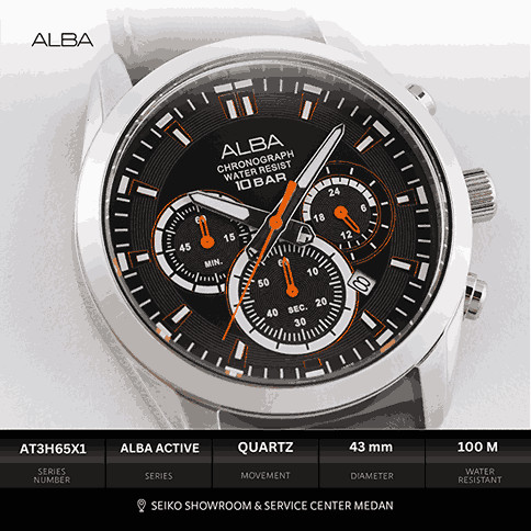 Alba Active AT3H65 Chronograph