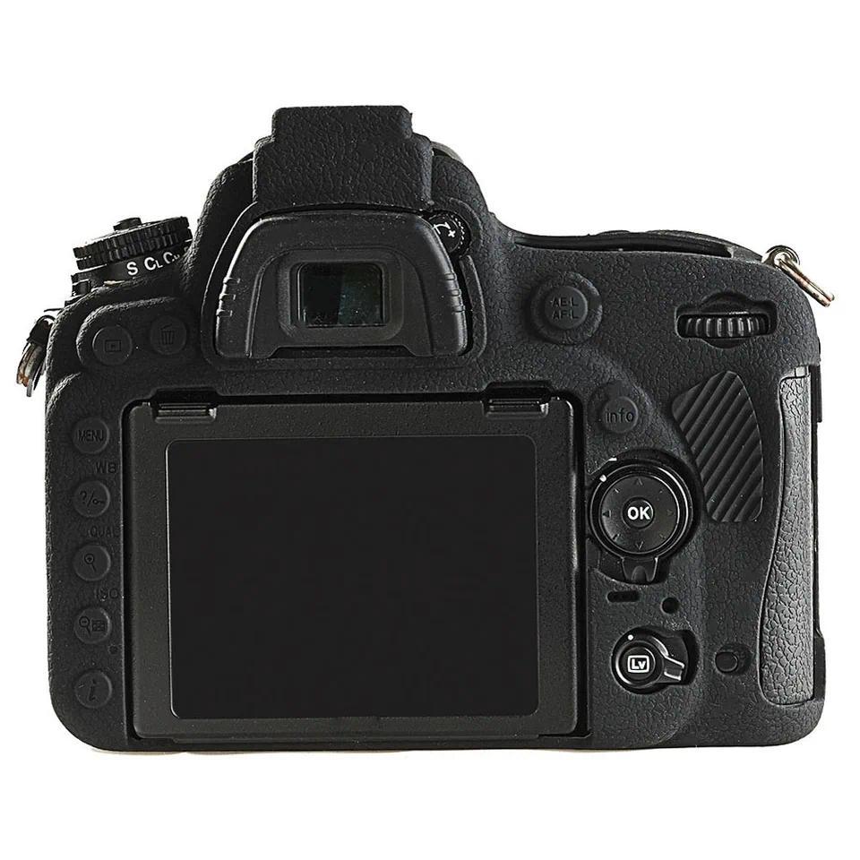 HQ Soft Silicone Rubber Case Skin for Nikon D500 D750 D800 D810 D850 Camera