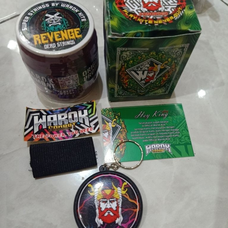 gelasan warok revenge bay warok kite original benang warok revenge senar warok revenge
