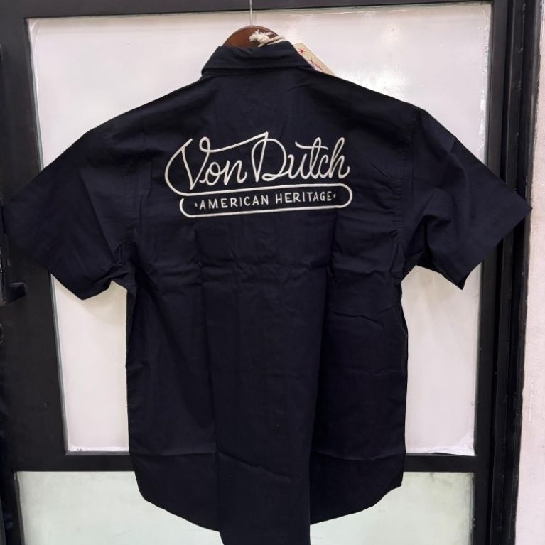 VON DUTCH 1791 WORKSHIRT BLACK