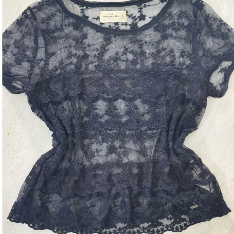 abercrombie & fitch lace top