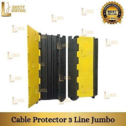 TERLARIS SPEED BUMP CABLE PROTECTOR PELINDUNG KABEL 3 JUMBO CABLE RAMP