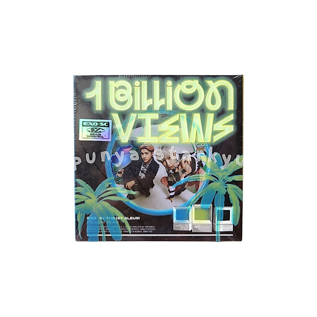 [READY/SEALED] EXO-SC 1st Album - 1 Billion Views (PARADISE Ver.) (KiT Album)