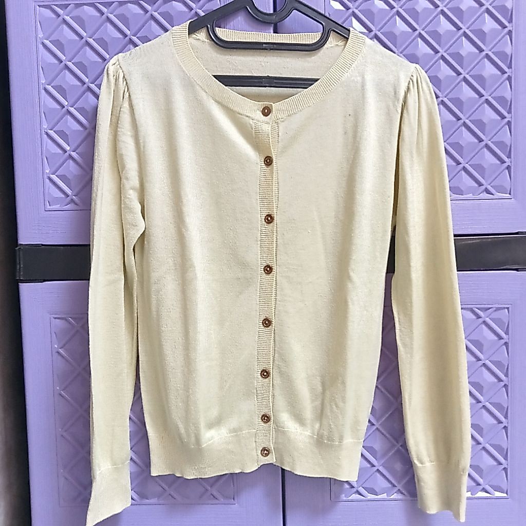 Cardigan o-neck Avocado