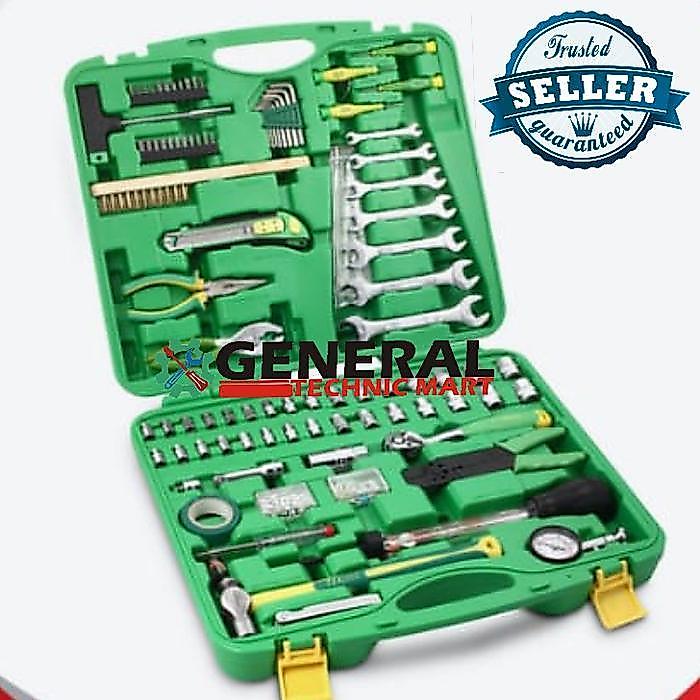 Tekiro Mechanic Tool 130 Pcs / Tekiro Tool Set Tool Kit