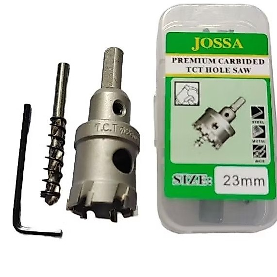 Promo Jossa Hole Saw Tct 23Mm Premium / Jossa Hole Saw Stainless 23Mm Premium
