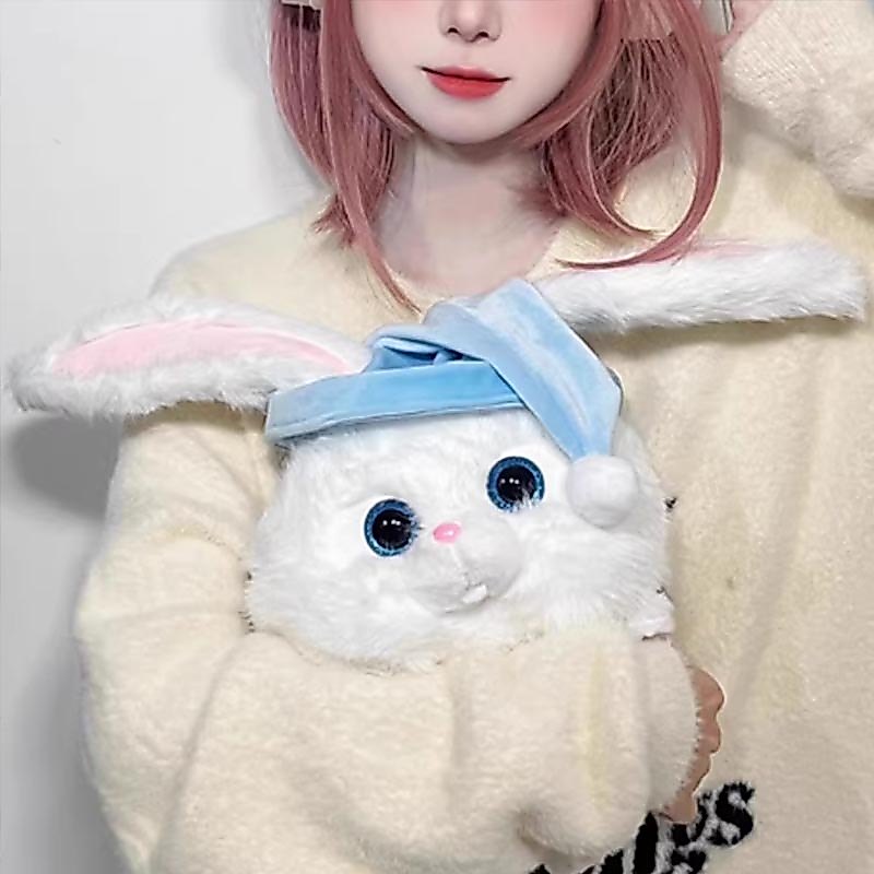 Rabbit Plush Doll Cartoon Hug Pillow Sleep Companion Cute Radish Rabbit Doll Birthday gift Christmas