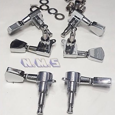 Driyer Tuner Tuning Peg Tuning Key Tuning Machine Grover Model Tulip Pemutar Senar Gitar Akustik 1 S