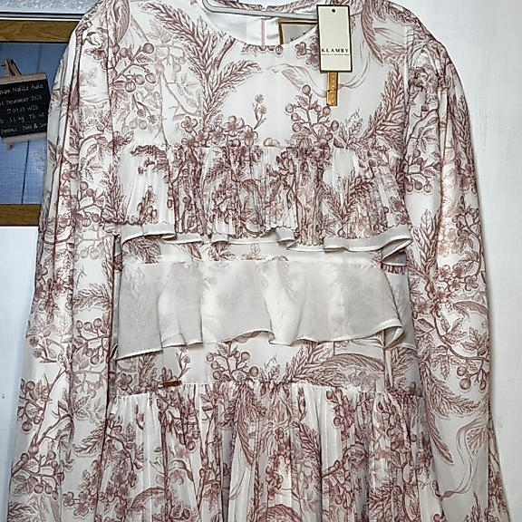 (BARU) (NEW) WEARING KLAMBY RUBY BLOUSE SIZE XXL