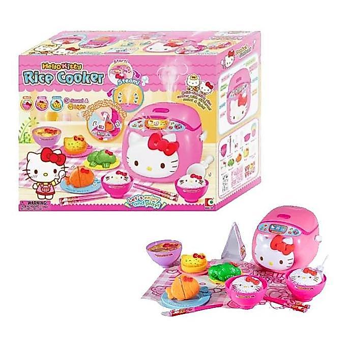 Sanrio Daniel & Co Hello Kitty Playset  Rice Cooker Mainan Masak