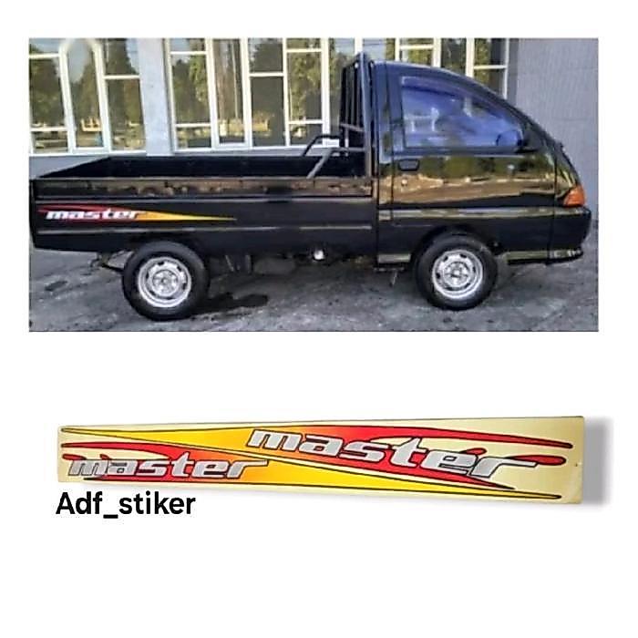 stiker daihatsu espass pickup master / sticker body espass master pickup / espass zebra pickup