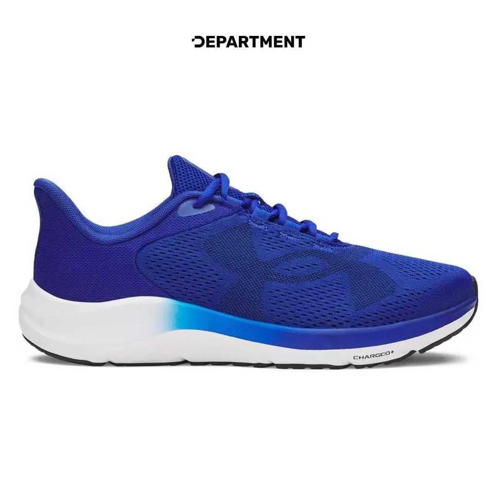 UNDER ARMOUR Sepatu Lari Pria CHARGED PURSUIT 4 "BIG LOGO" 6000597400 ORI