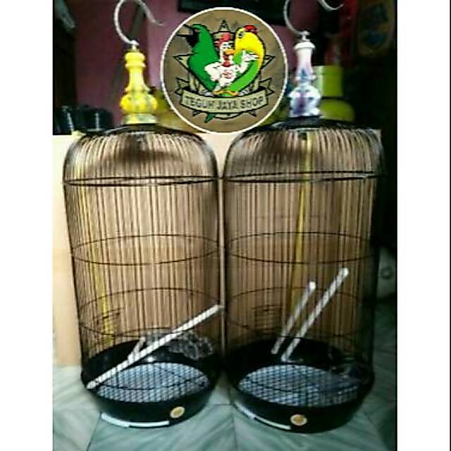 Sangkar burung Lovebird octagon