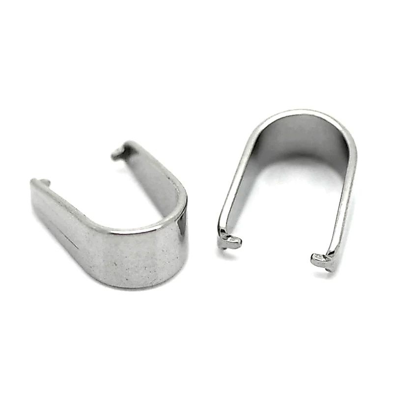 Zafa Pengait Kalung dan Liontin Stainless Steel