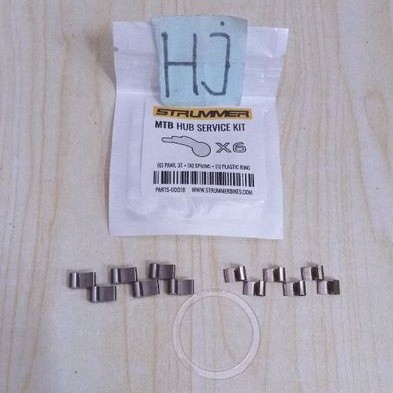 Hub Service Kit Strummer MTB X6 6 Pawl Gen-1 Pelatuk Tawon Freehub Free Hub Gerigi MT380 MT350 MT650