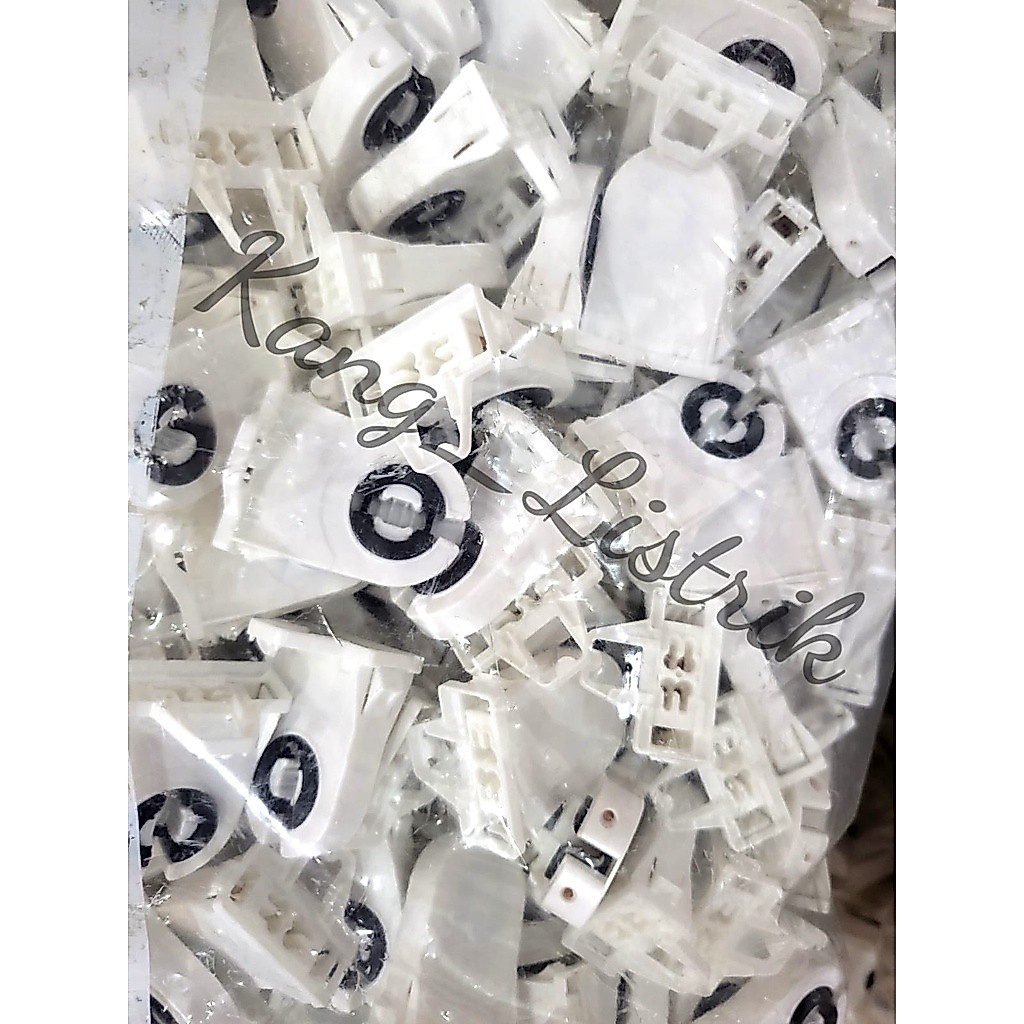 Kaki Lampu TL Kaki TL Dudukan Lampu TL Dudukan TL Fitting TL T8 LED/set (per 2pcs)