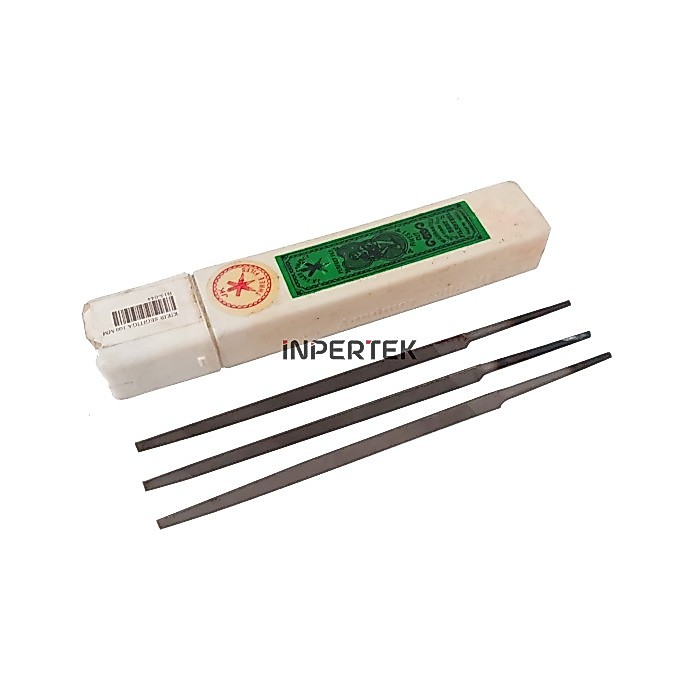 Kikir Segita 4" JK INDIA Slim Taper 100 mm JK Files Asah Besi 4 Inch
