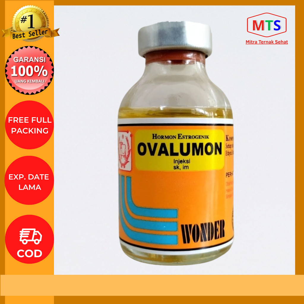 Testohormon 20 ml Wonder Mengatasi Gangguan Reproduksi Hewan