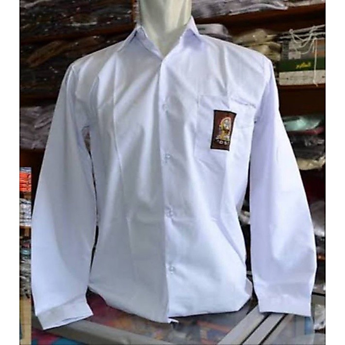 Baju seragam SMA merk martin pendek/panjang bahan oxford tebal
