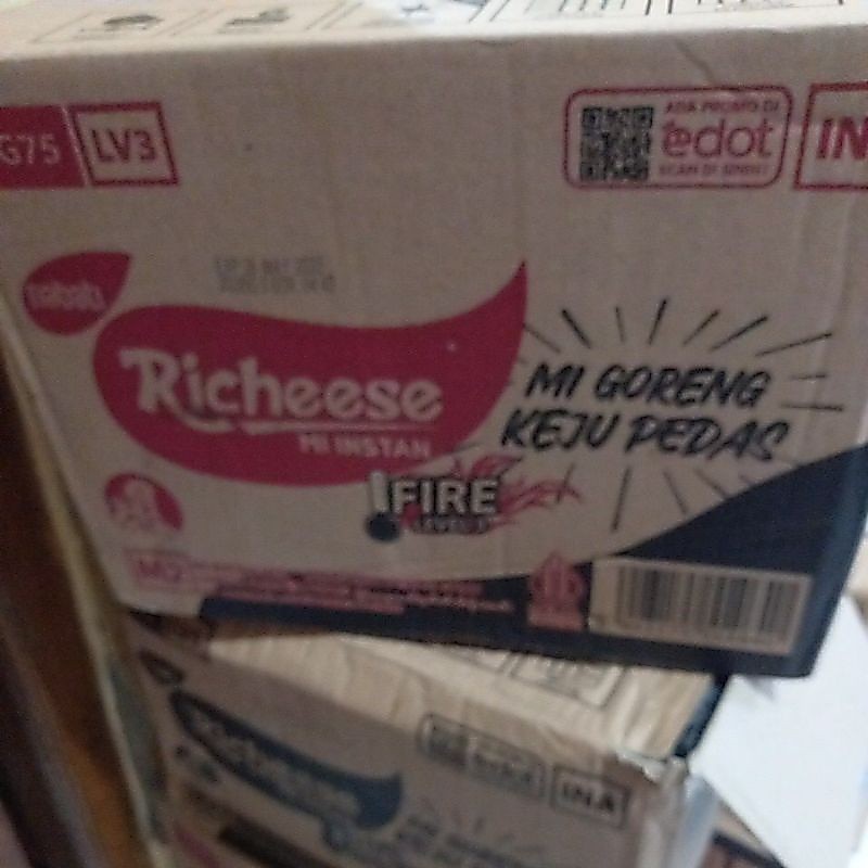 Mie richeese keju Ramen goreng Level 0 3 5