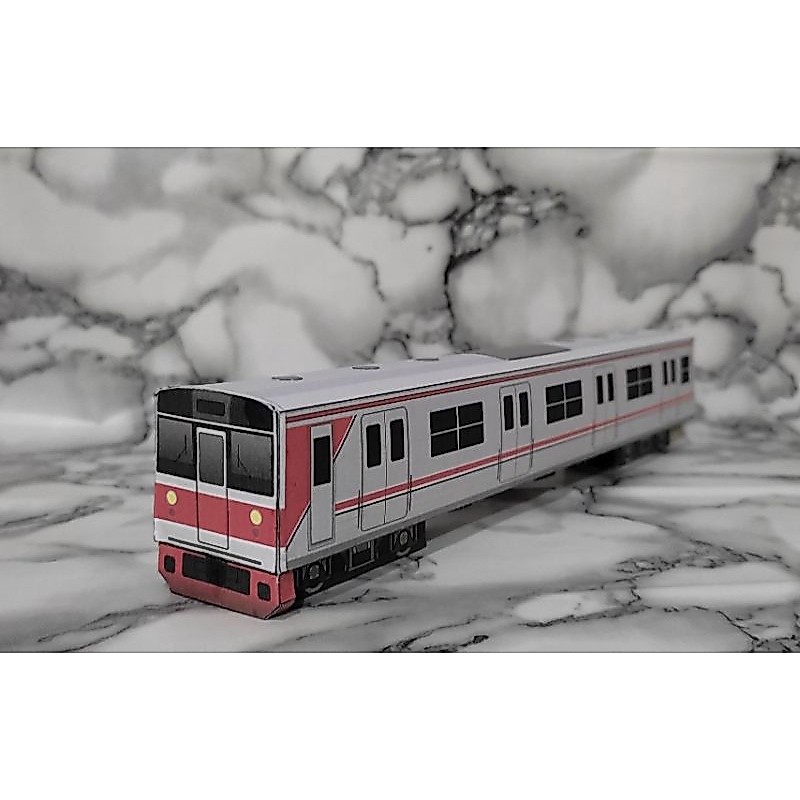 DIY Papercraft KRL 203 dan 205