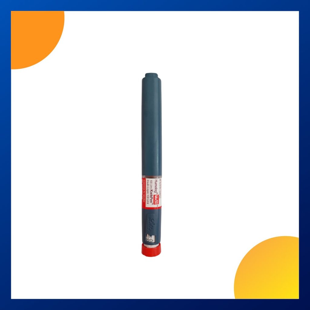 HUMALOG MIX50 KWIKPEN 1 PREFILLED PEN @ 3 ML