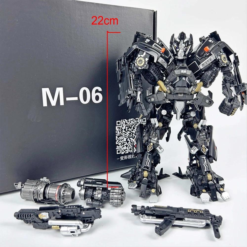 Weijiang Black Apple M06 Transformation Toys Ironhide Enlarged Version MPM06 M-06 Action Figure