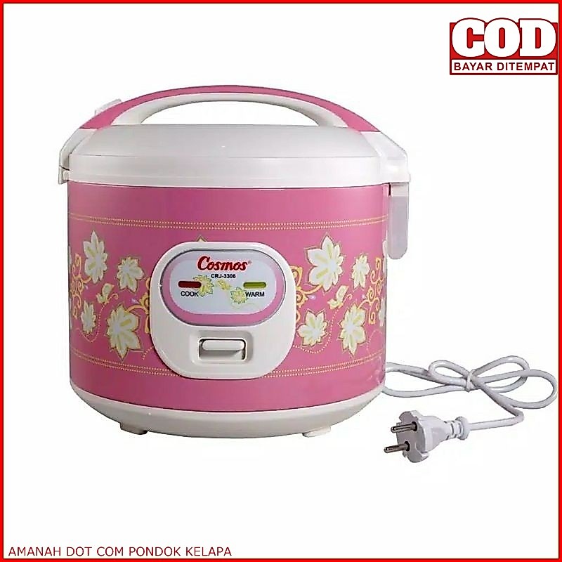 BARU COSMOS CRj -3306 Magic Com 1,8 Liter 3in1 bisa pilih ukuran 1,2/0,6liter BERKUALITAS