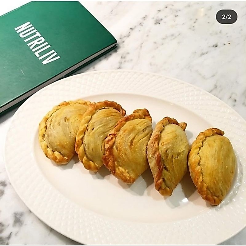 Nutriliv Baked Curry Puff Isi 5, Curry Puff Tanpa Goreng