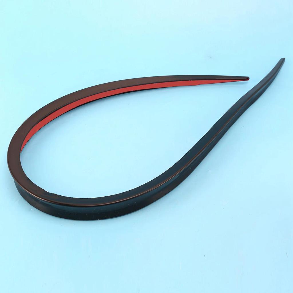 2X Universal Roof Spoiler Gloss Black Tail Wing Spoiler Rear Trunk Spoiler For Tesla Toyota Honda Ma